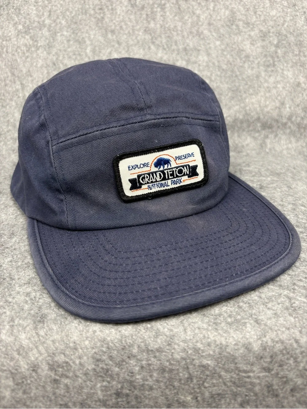 Grand Teton National Park 5 Panel Camp Hat USA